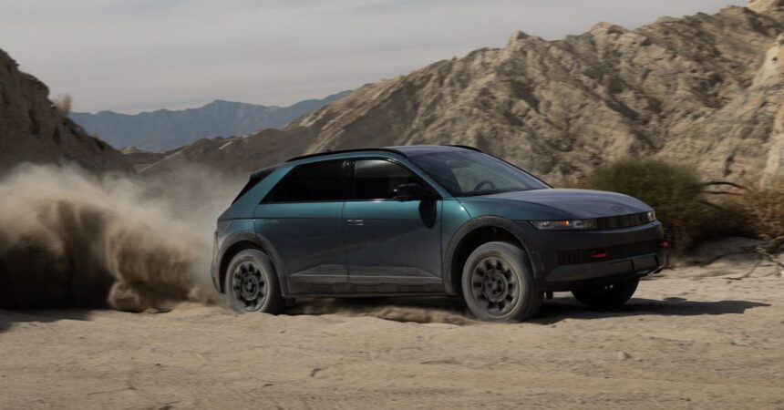 First Drive: We kicked up some SoCal sand off-roading in the new Hyundai IONIQ 5 XRT