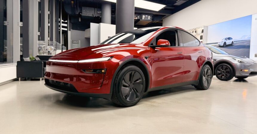 Here’s an up-close look at the new Tesla Model Y, now in 17 showrooms across US