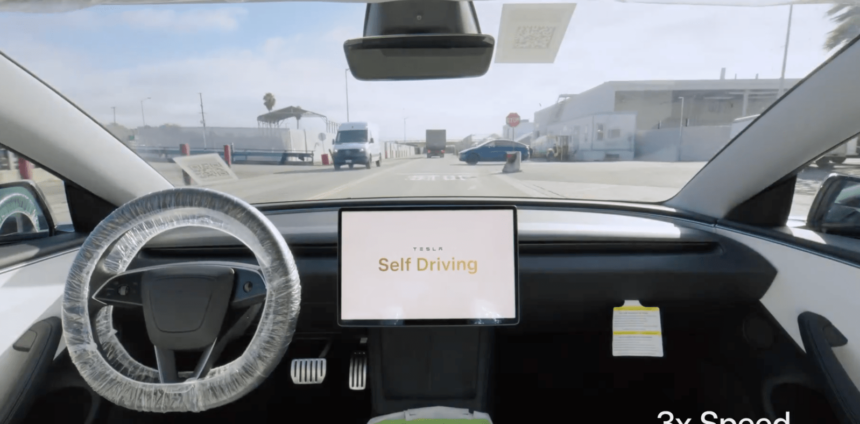 Tesla Self-driving Fremont factory