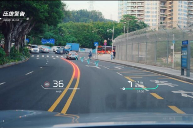 Huawei revealed game-changing augmented reality HUD in China
