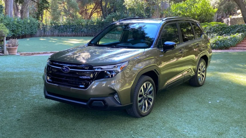 2025 Subaru Forester Hybrid starts at $36,415, sets course for 35 mpg