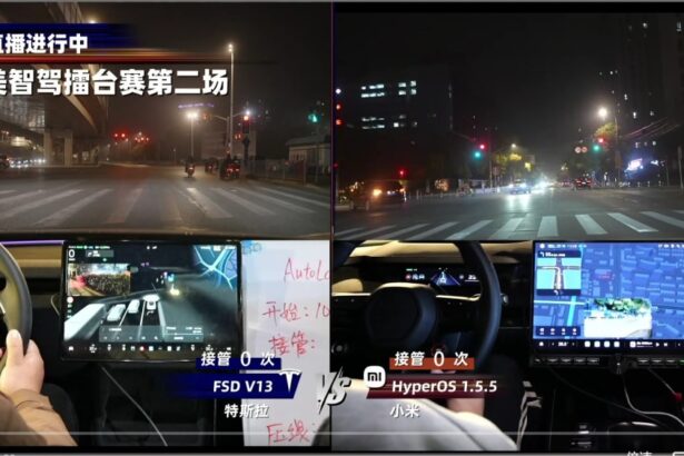 Comparison of Tesla “FSD” in China with ADAS systems of Xpeng, Xiaomi, and more