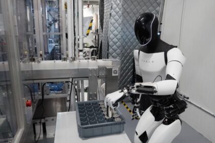Elon Musk says Tesla aims to build 10,000 Optimus robots this year