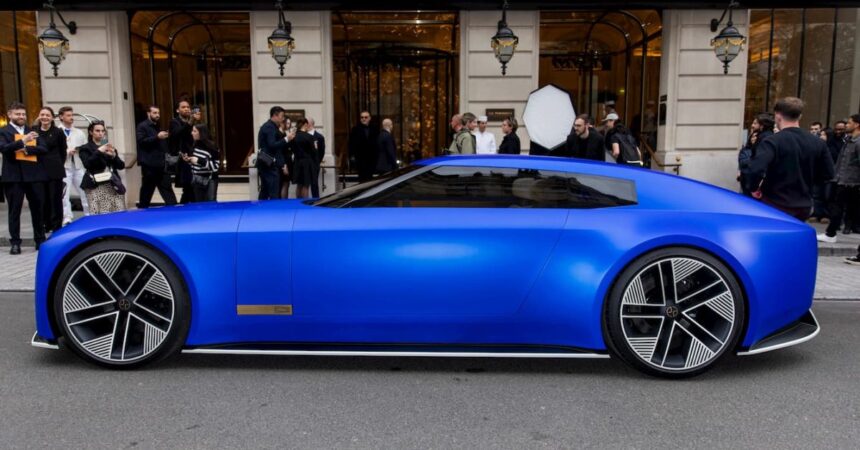 Jaguar’s controversial ultra-luxury EV looks fake in its first public appearance [Video]