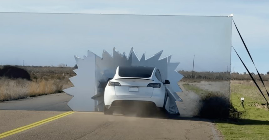 Tesla cameras vs radar wall