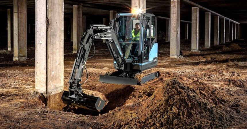 Meet the newest EV from Hyundai – new HX19e electric excavator