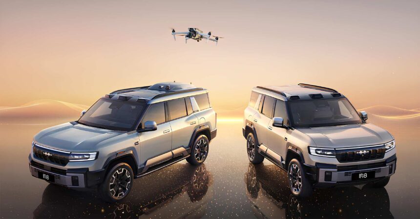 BYD & DJI launched first-of-a-kind vehicle-mounted drone system