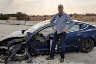 Petter Winberg Tesla crash safety architect