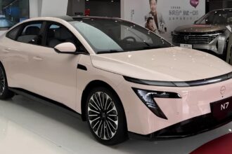 Nissan N7 electric sedan reached dealers in China before the launch