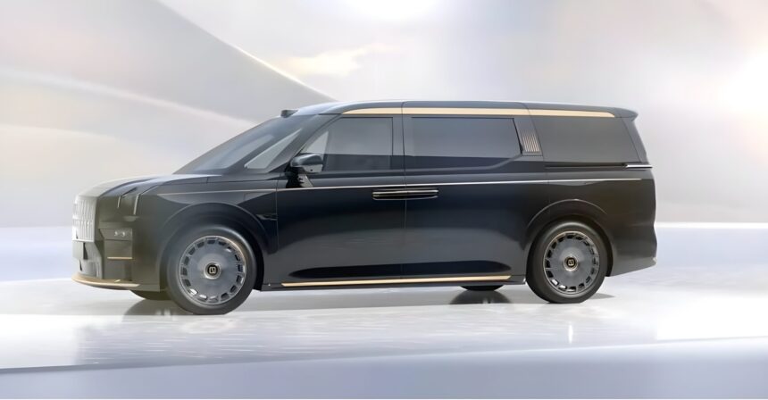 24K gold Zeekr 009 Grand Collector Edition MPV launched at 123,200 USD in China