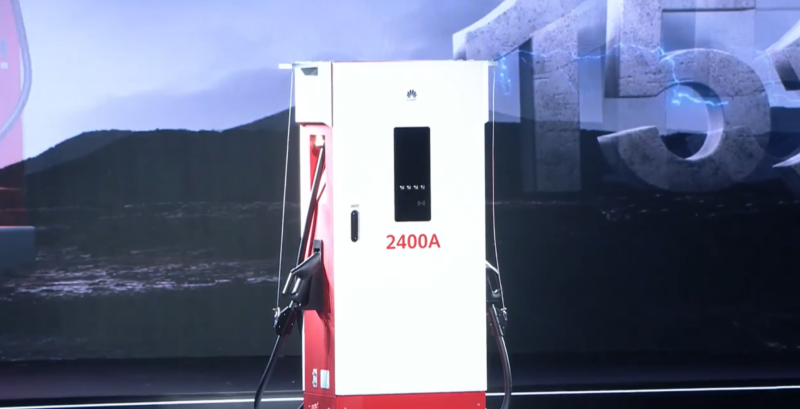 1.5 megawatts, 2400A current, charging 20 kWh per minute