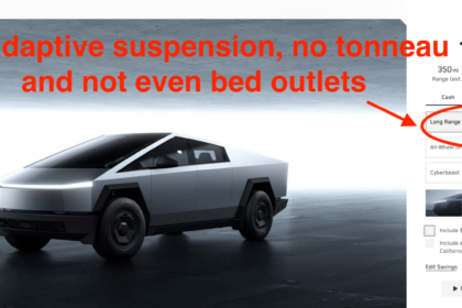 Tesla Cybertruck long range hero