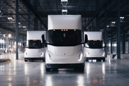Tesla Semi factory hero