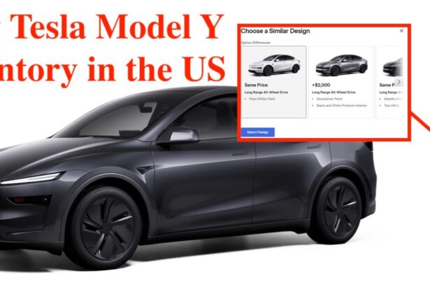 Tesla already has new Model Y inventory available today in the US – demand is terrible