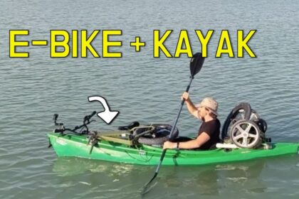 I tried taking a tiny e-bike kayak-camping on a deserted island. Here’s what happened
