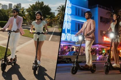 NIU KQi 200F launched as new smart electric scooter with folding handlebars
