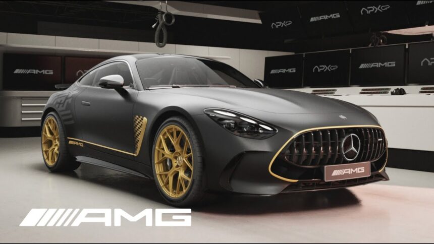 The New Mercedes-AMG GT APXGP EDITION