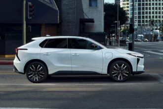 Toyota’s bZ electric SUV gets a new name, more range, an NACS port and other upgrades