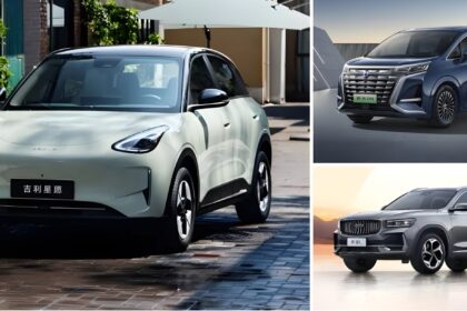 Geely Geome Xingyuan, Geely Xingyue L, Denza D9, April 2025