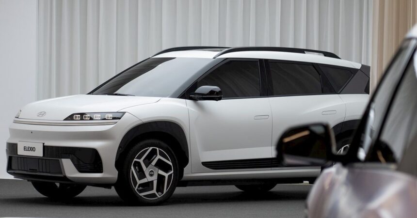 Hyundai unveils the new ELEXIO electric SUV for China with 435 miles range