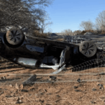 Tesla Full Self-Driving crash upside down hero