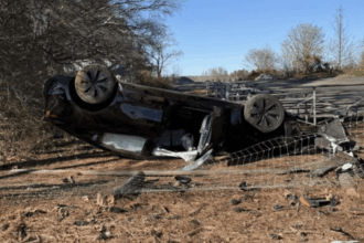 Tesla Full Self-Driving crash upside down hero