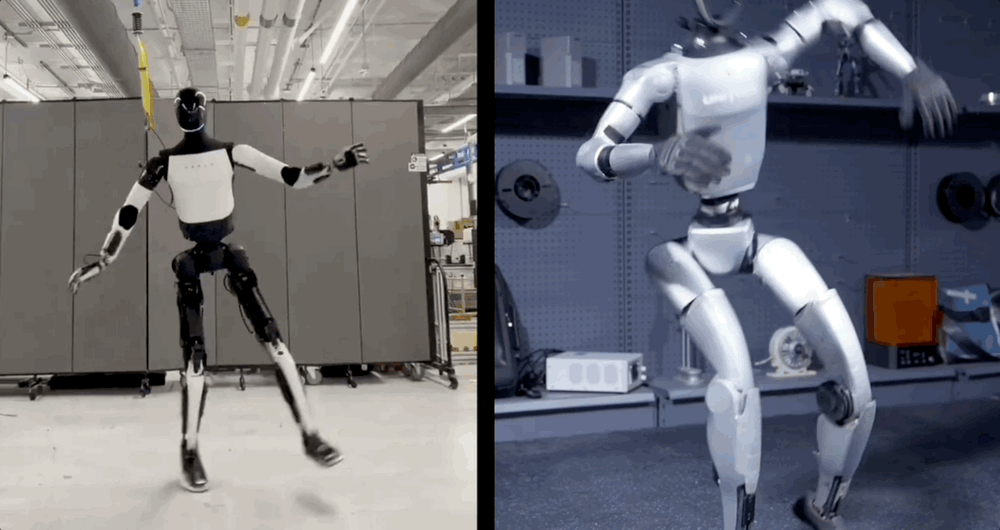 Tesla shares video of its Optimus robot catching up to competition