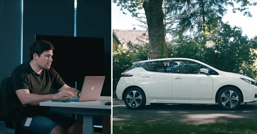 Hackers turn Nissan LEAF into full-scale RC car, record drivers’ conversations [video]
