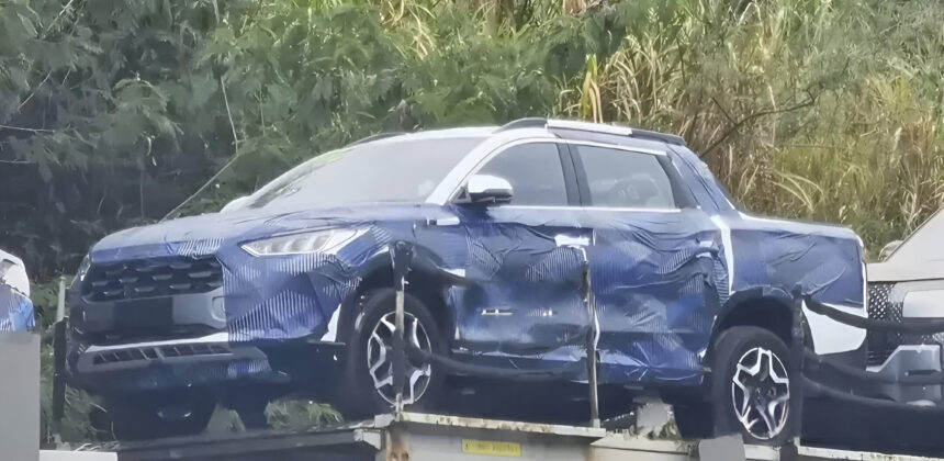 BYD pickup spied ahead of domestic launch, likely based on the Shark 6 platform