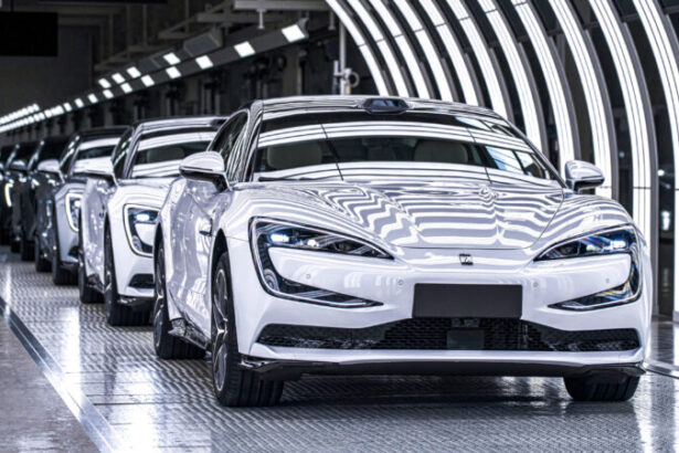 Long-anticipated Yangwang U7 luxury sedan from BYD rolled off the production line in China