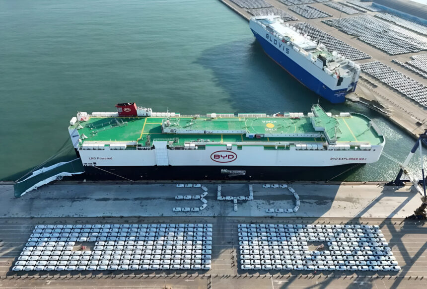 China’s EV exports grow 19% in the first five months of 2025, led by Chery, MG, and Geely