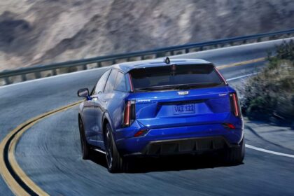 Cadillac’s new Optiq-V is an entry-level luxury sports EV with a Tesla NACS port