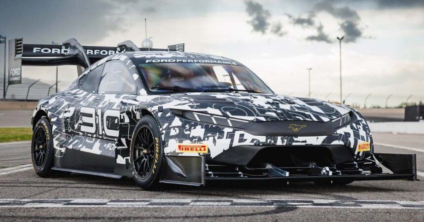 Ford’s electric Super Mustang Mach-E wins class in a tough Pike’s Peak race