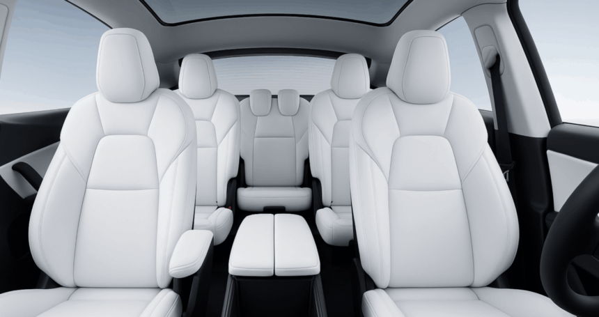 Tesla hacker reveals a new Model Y with 6 seats is in the works