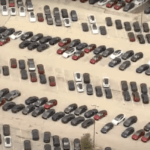 Tesla overflow lot