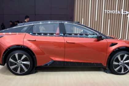 Check out Toyota’s new bZ5: A surprisingly stylish and low-cost EV for China