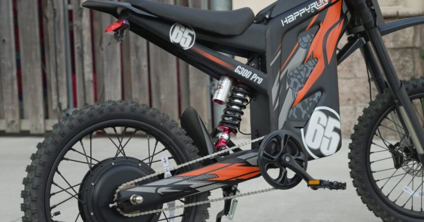 HappyRun G300 Pro review: It’s an electric motorcycle with pedals and I’ve got some thoughts