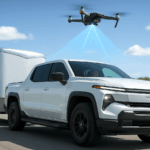 GM Files Patent For Drone-Assisted Vehicle Trailering