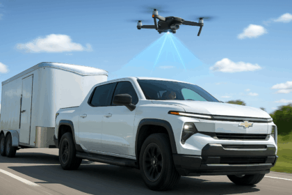 GM Files Patent For Drone-Assisted Vehicle Trailering