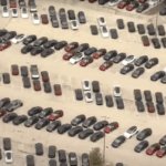 Tesla overflow lot