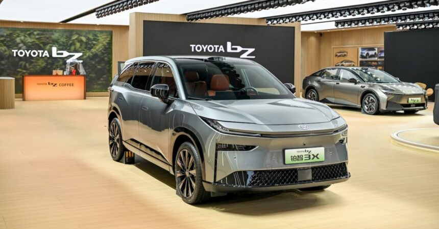 Toyota is teaming up with China’s biggest tech giants to gain an edge in EVs