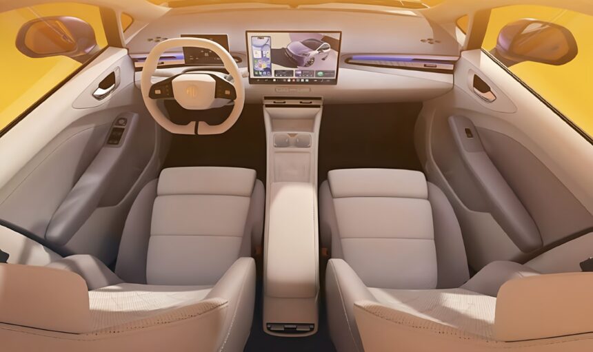 2025 MG4 EV interior officially revealed with Oppo smart cockpit and comfort-focused redesign
