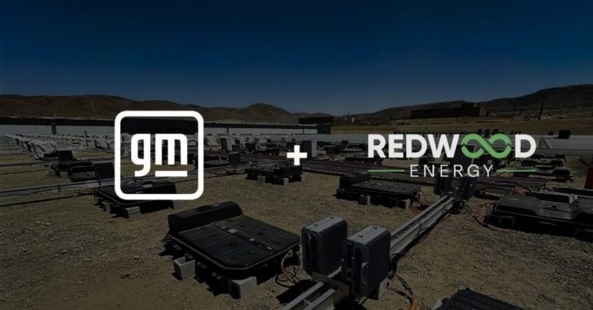 Redwood is repurposing GM’s EV batteries into energy storage