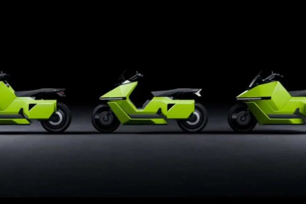China’s new self-driving electric scooter shows off performance