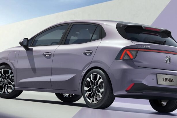 MG4 EV offically introduces violet exterior ahead of China pre-sales on August 5