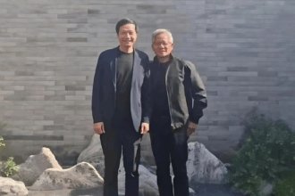 Nvidia CEO Jensen Huang appears with Xiaomi’s Lei Jun in unofficial photo amid upcoming Beijing visit