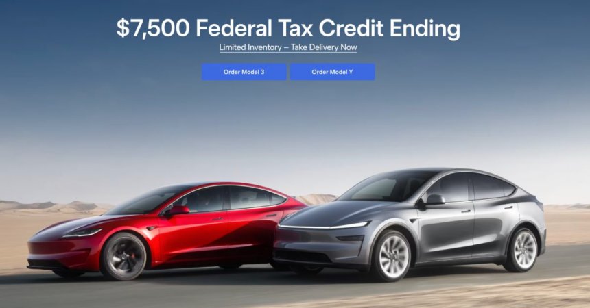 Tesla launches a long list of new discounts and incentives in the US