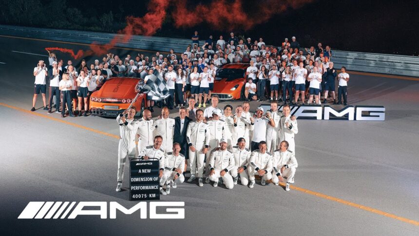Around The World in 8 Days I The CONCEPT AMG GT XX