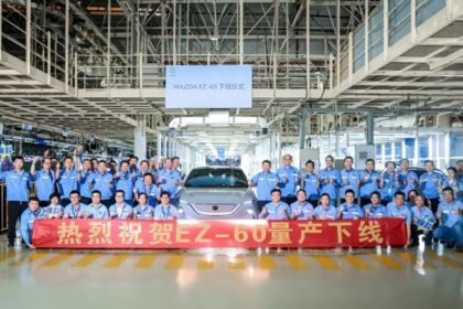 Mazda EZ-60 enters production in China, over 38,000 reservations reported