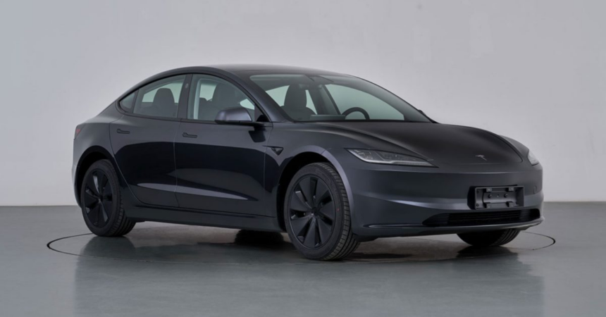 Tesla has new longest range EV: Model 3 with 830 km (515 miles), but only in China